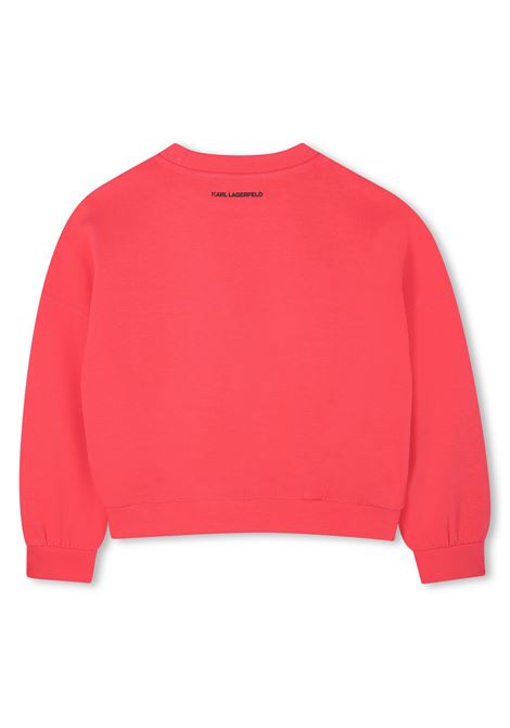 Felpa con logo KARL LAGERFELD KIDS | Z3060698A